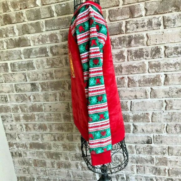 Disney Mickey Mouse Reindeer Sweater Juniors XL - Picture 10 of 12